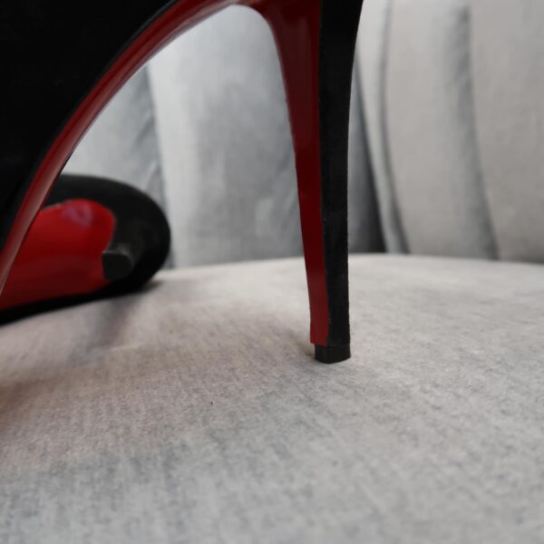 Christian Louboutin Bianca Suede Platform Booties (39.5) - Image 6