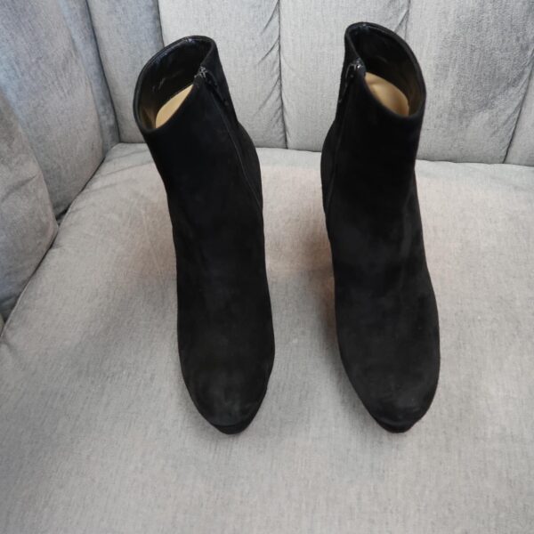 Christian Louboutin Bianca Suede Platform Booties (39.5) - Image 7