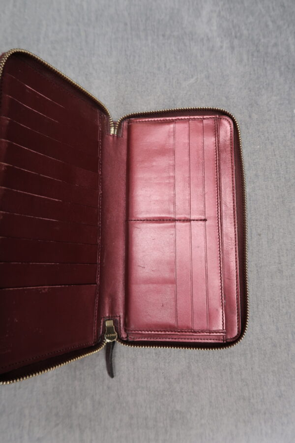 Gucci Patent Guccissima Zip-Around Wallet - Image 7