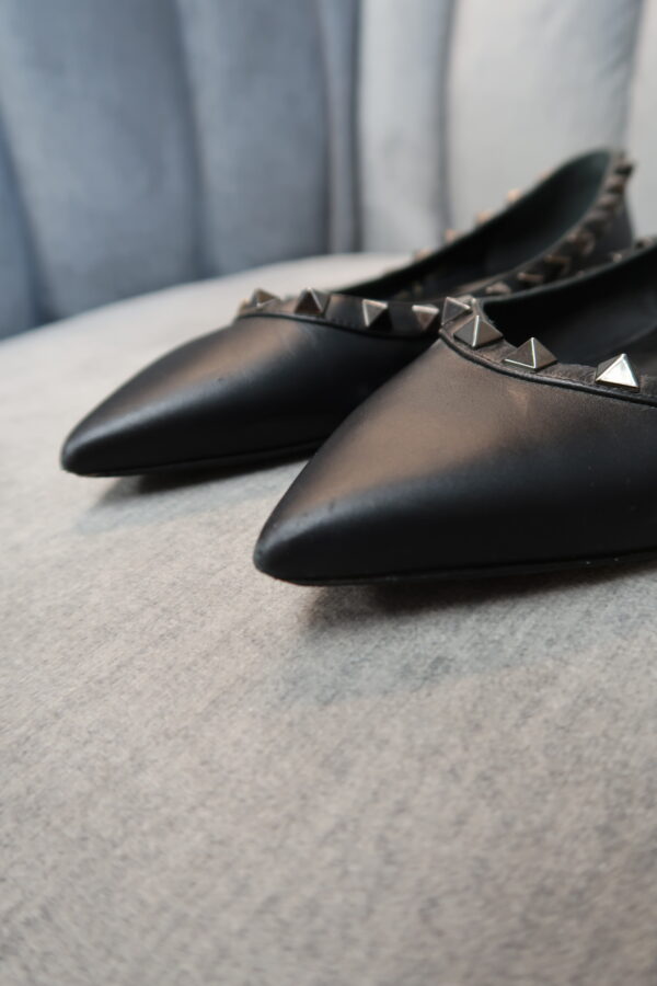 Valentino Rockstud Flats (35.5) - Image 4
