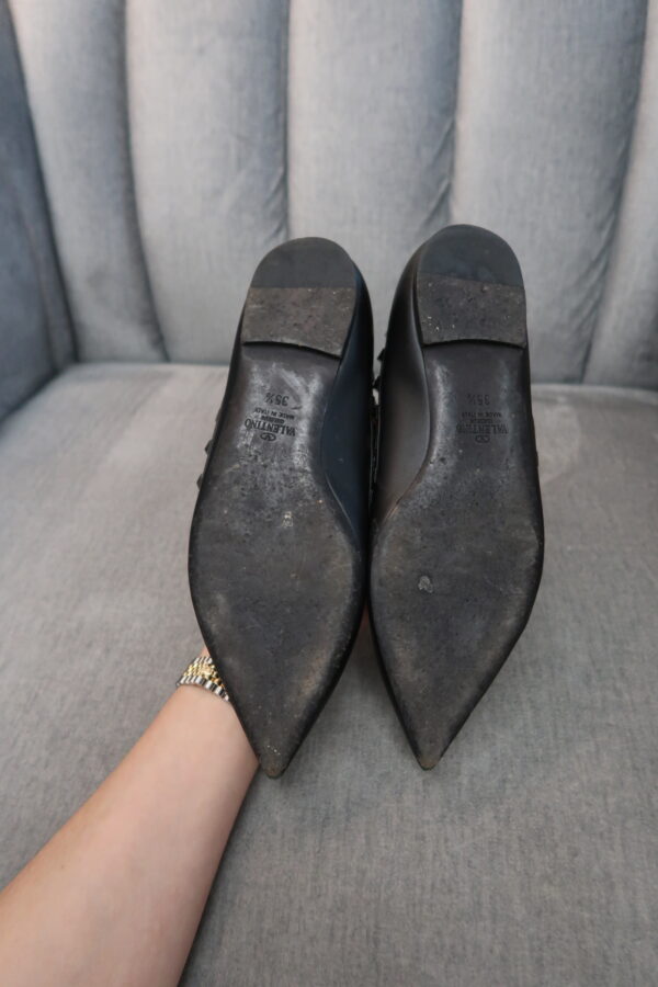 Valentino Rockstud Flats (35.5) - Image 6