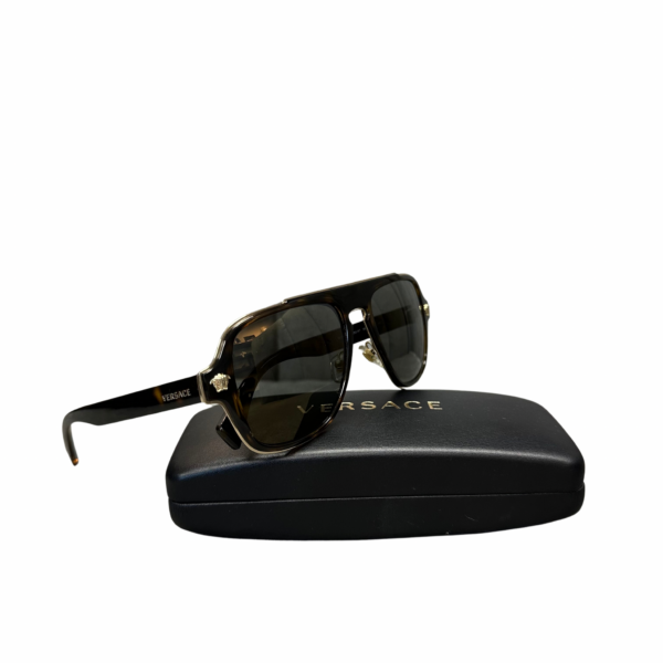 Versace Medusa Aviator Sunglasses