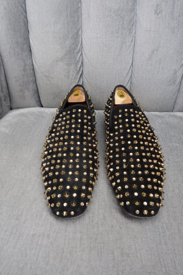 Christian Louboutin Men’s Dandelion Spike Loafers (44.5) - Image 2