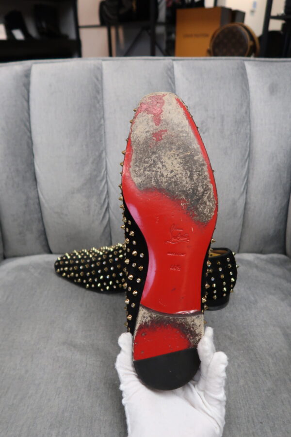 Christian Louboutin Men’s Dandelion Spike Loafers (44.5) - Image 6