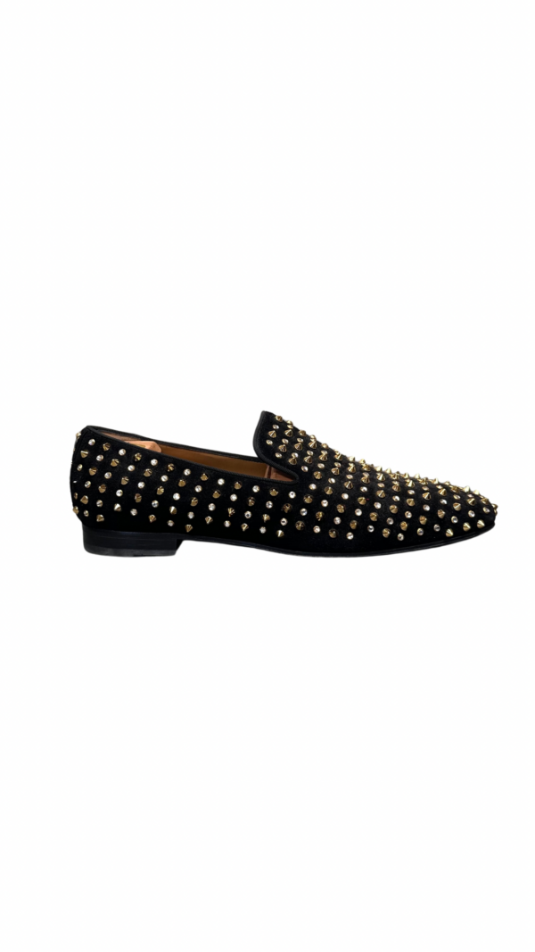 Christian Louboutin Men’s Dandelion Spike Loafers (44.5)