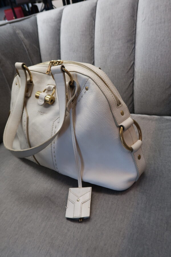 YSL Rive Gauche Muse Leather Shoulder Bag - Image 2