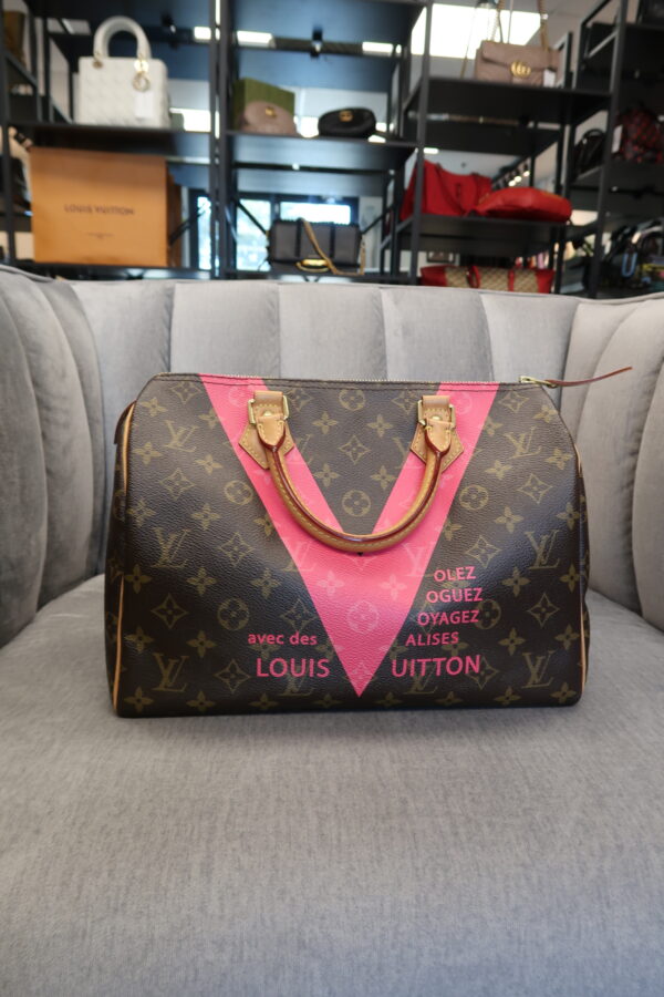 Louis Vuitton Limited Edition Speedy  30 V Grenade - Image 3