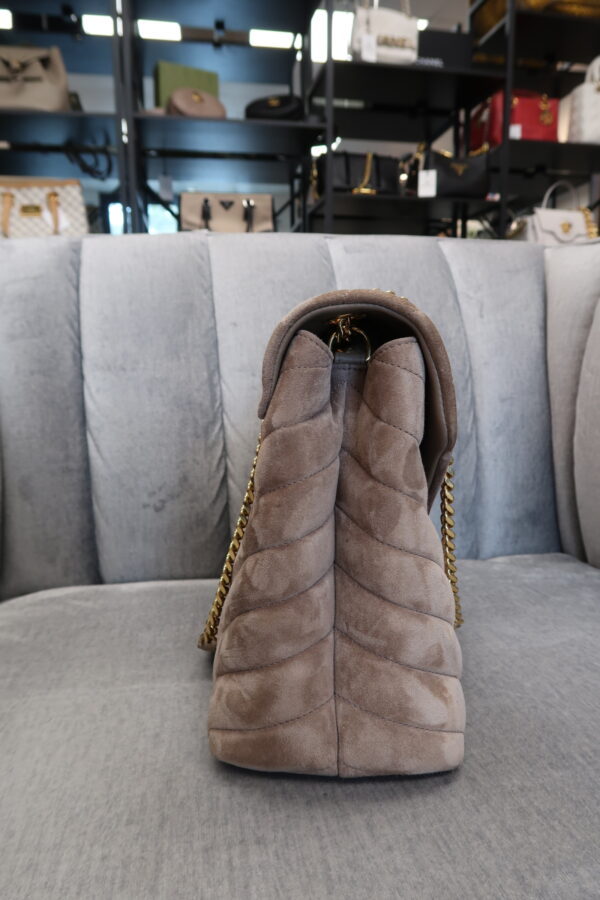 YSL Suede Medium Lou Lou - Image 14