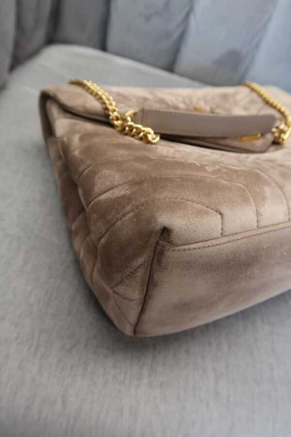YSL Suede Medium Lou Lou - Image 10