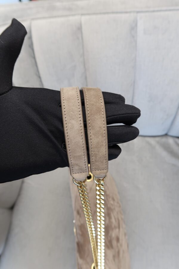 YSL Suede Medium Lou Lou - Image 5