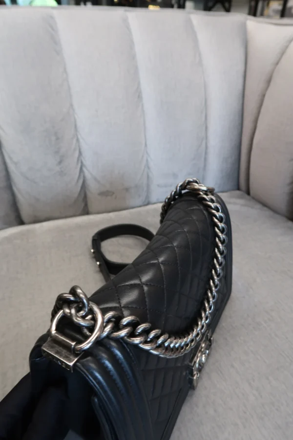 Chanel Old Medium Boy - Image 6