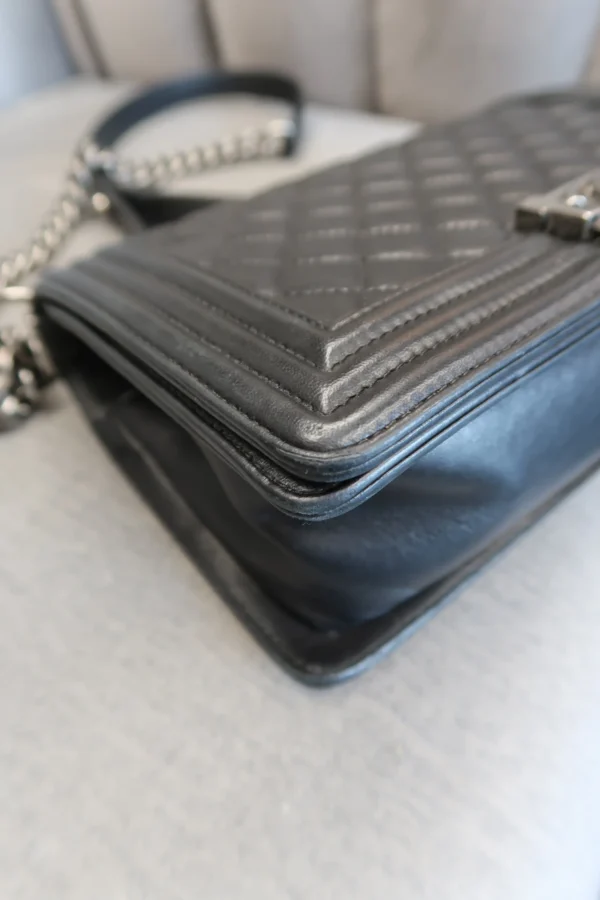 Chanel Old Medium Boy - Image 12