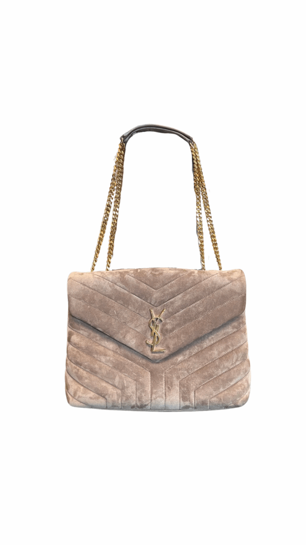 YSL Suede Medium Lou Lou
