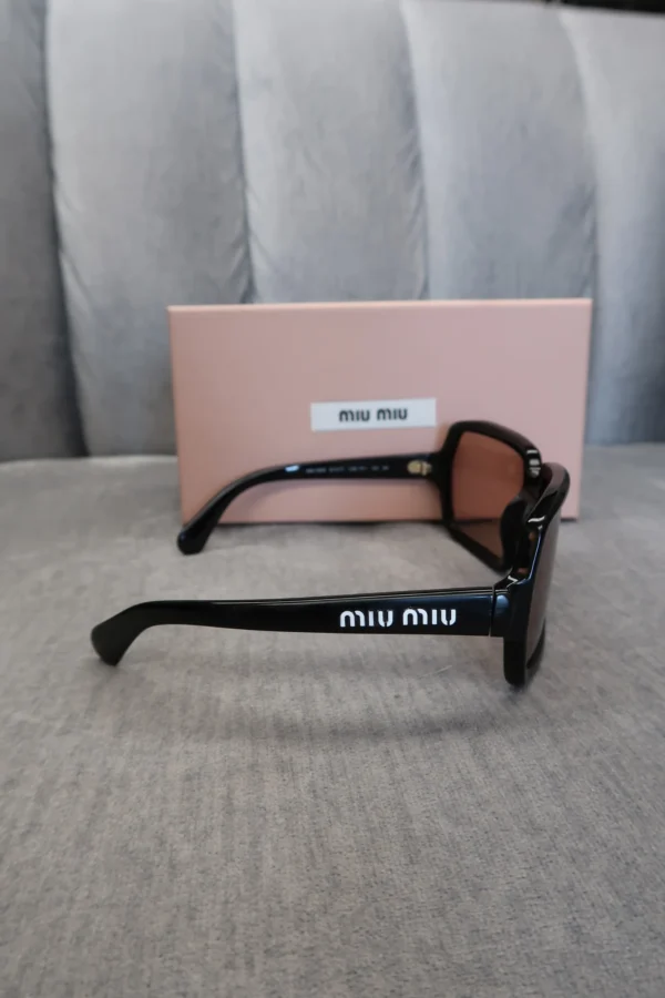 Miu Miu Oversized Mask Sunglasses - Image 3