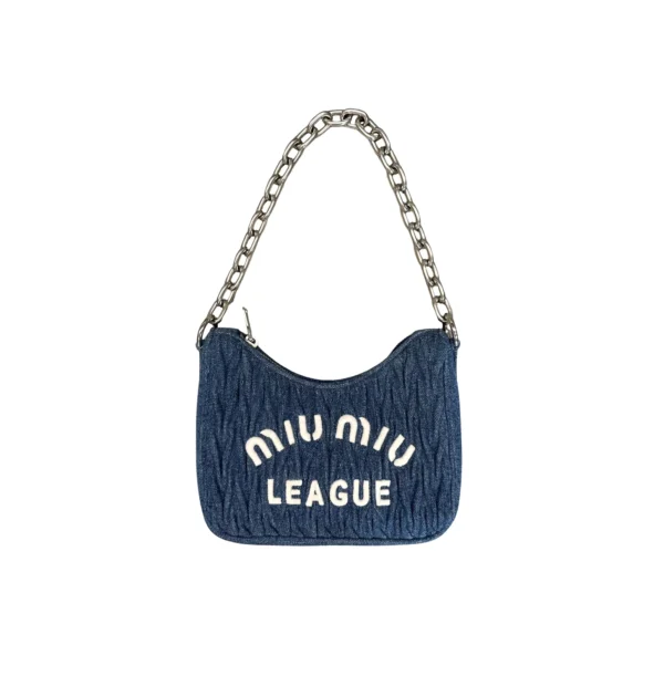 Miu Miu Denim Shoulder Bag